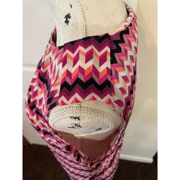 Grayson womens large top chevron print - Picture 4 of 5